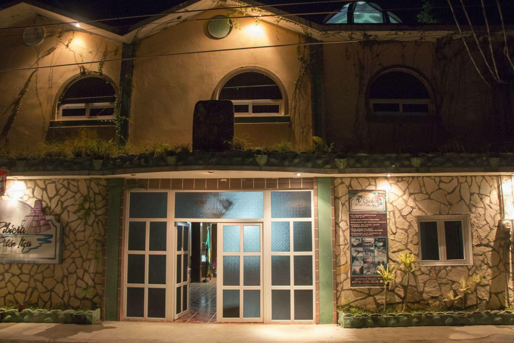 Hotel Ribiera Del Lago Peten Itza San Roman Екстер'єр фото